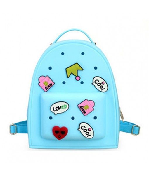 Silicone kids school bags for girls